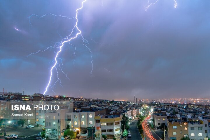 هشدار هواشناسی زنجان؛ احتمال رگبار باران و رعدوبرق در روزهای آینده