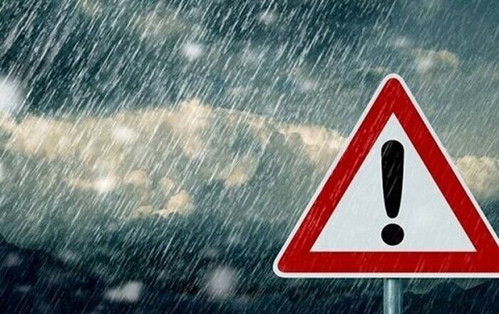 هشدار هواشناسی در زنجان؛ پیش‌بینی رگبار باران و رعدوبرق
