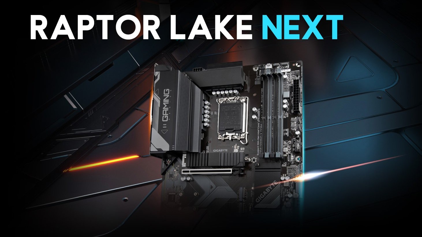 پردازندههای Raptor Lake NEXT اینتل؛ گیگابایت پشتیبانی از LGA 1700 را تایید کرد