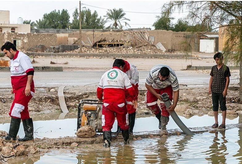 سیل و آبگرفتگی منازل ۲۰ خانوار در خراسان شمالی؛ اعزام تیمهای امدادی