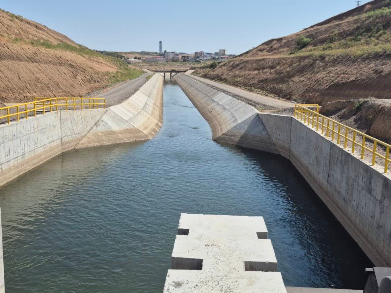کانال اصلی خداآفرین در اردبیل؛ ۸۵ کیلومتر از شبکه آبیاری آماده بهرهبرداری شد