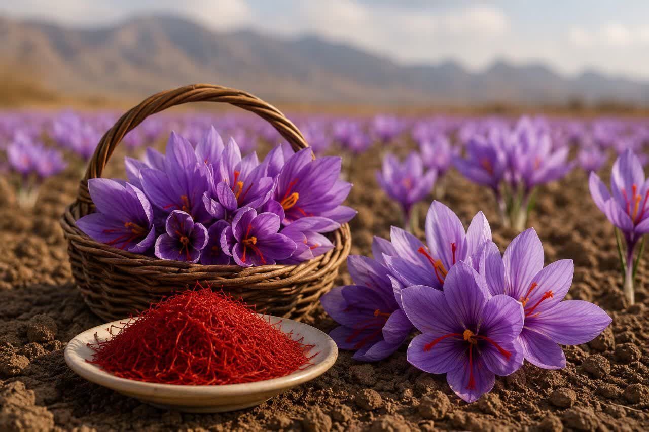 زعفران؛ راهکار دانش‌بنیان برای مقابله با بحران کم آبی در اصفهان