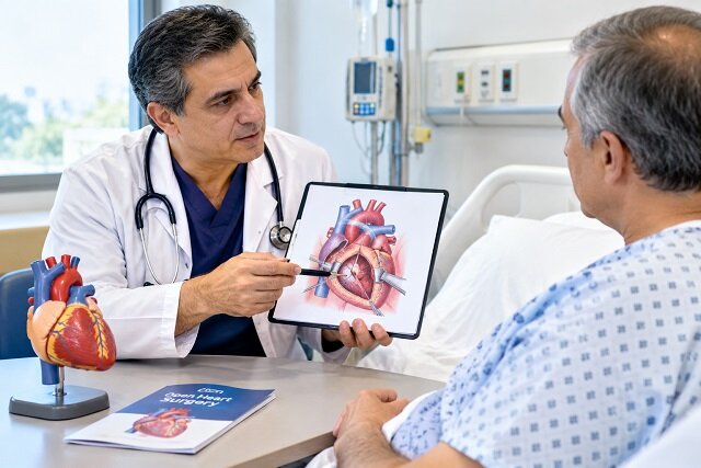 آموزش پیش از جراحی بایپس؛ راهکاری نوین برای کاهش اضطراب و درد بیماران قلبی
