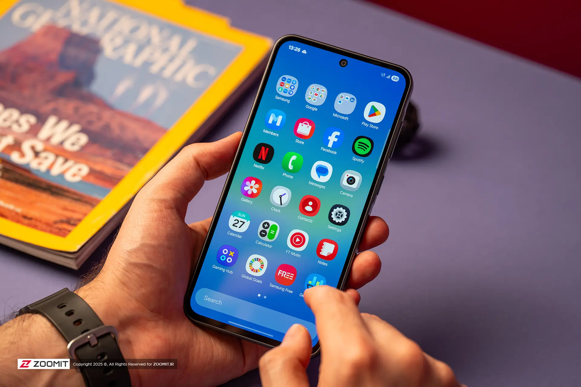 گلکسی A37 سامسونگ با اندروید ۱۷ و One UI 9.0 به‌روزرسانی شد