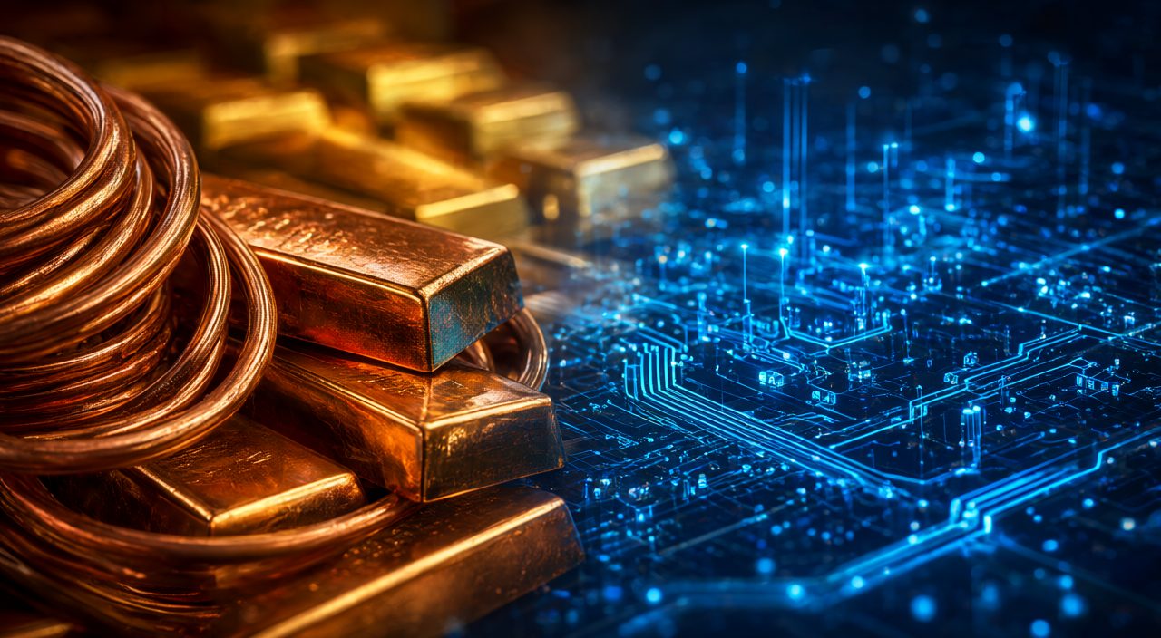 قیمت مس از طلا پیشی گرفت؛ تقاضای هوش مصنوعی بازار مس را متحول کرد