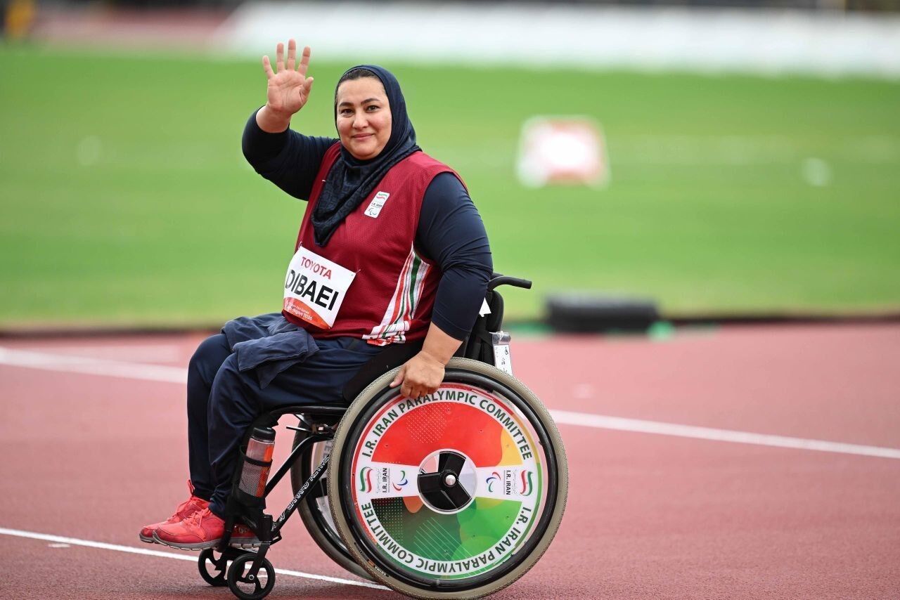 پارادوومیدانی ناگویا؛ فائزه دیبایی مدال برنز پرتاب دیسک را از آن خود کرد