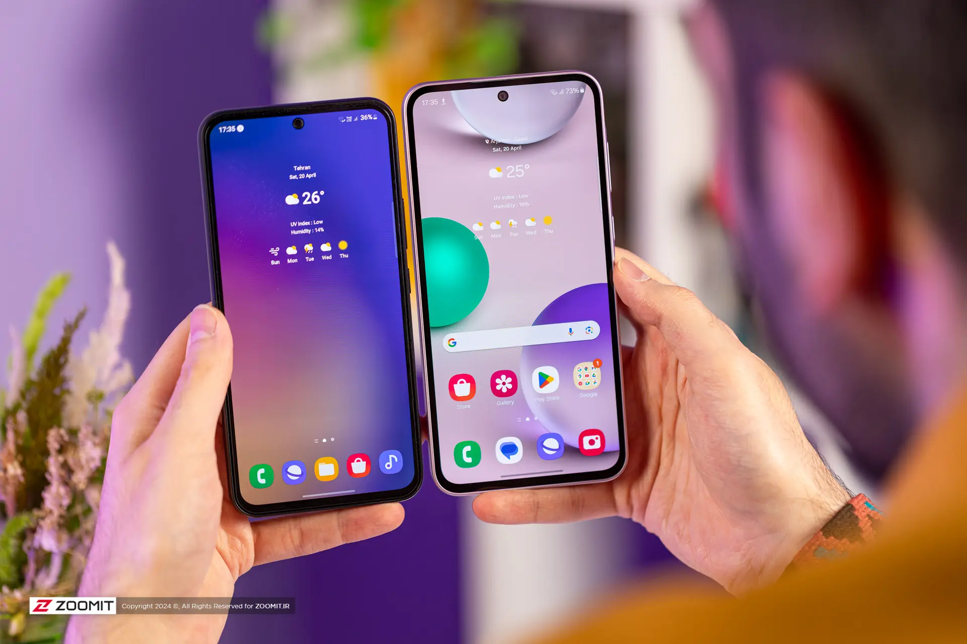 انتشار One UI 9 و اندروید ۱۷ برای گوشیهای میانرده گلکسی A35 و M36 سامسونگ