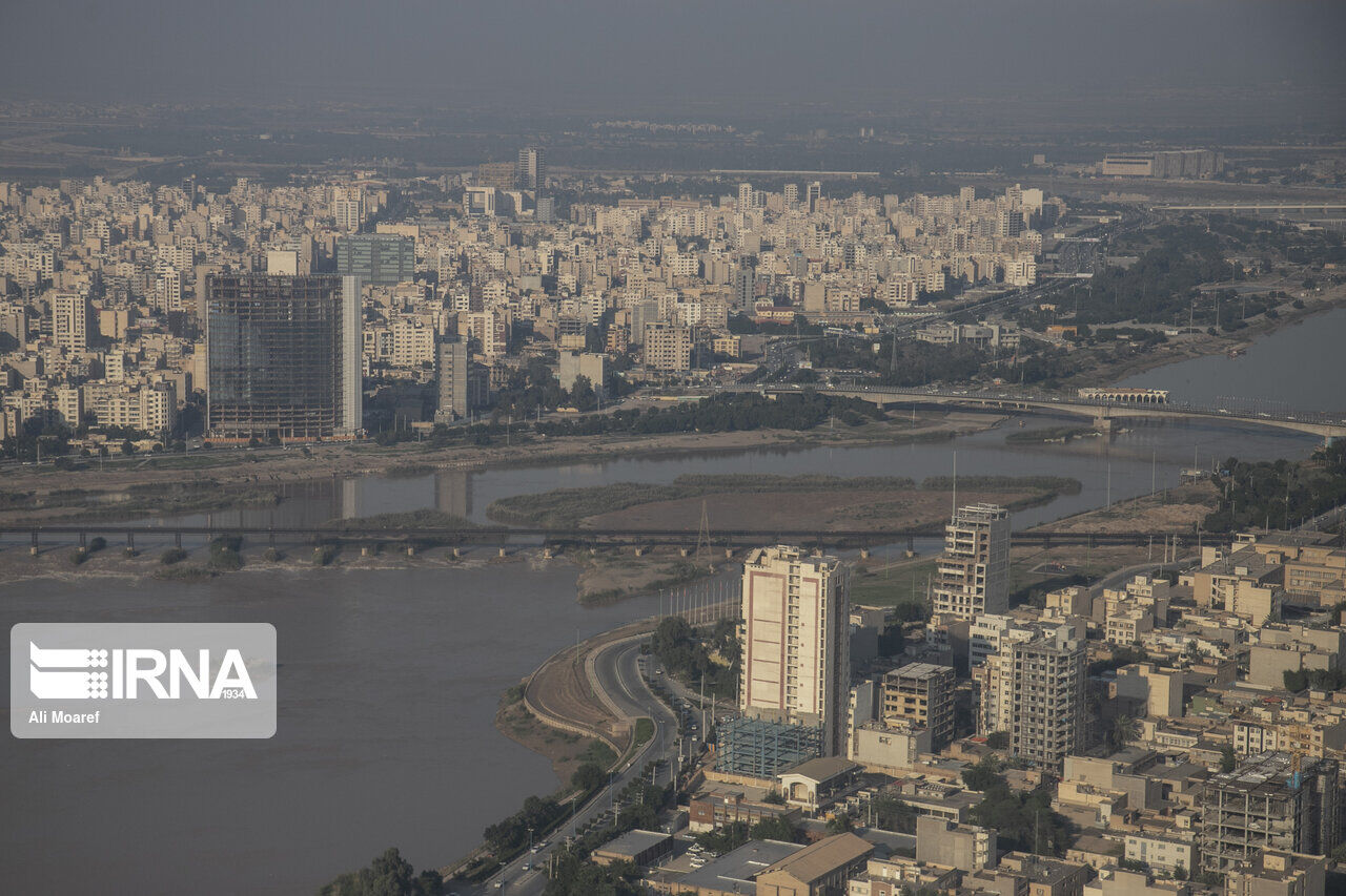 آلودگی هوا در خوزستان؛ وضعیت خطرناک تنفسی در اهواز با شاخص ۵۰۰