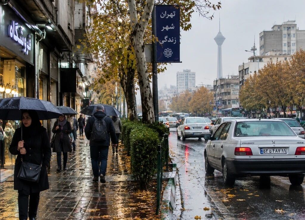 رگبار باران و رعدوبرق؛ هشدار سازمان هواشناسی برای نوار شمالی و جنوب‌شرقی کشور