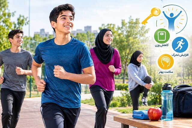سواد بدنی؛ کلید طلایی کاهش وزن و افزایش تحرک در نوجوانان
