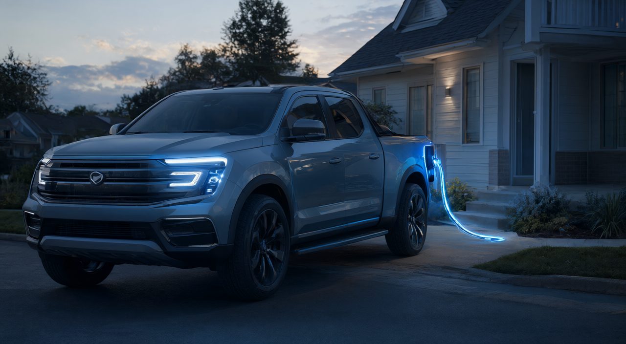 پیکاپ برقی Ford Fathom؛ خودرویی که به باتری پشتیبان خانه تبدیل می‌شود