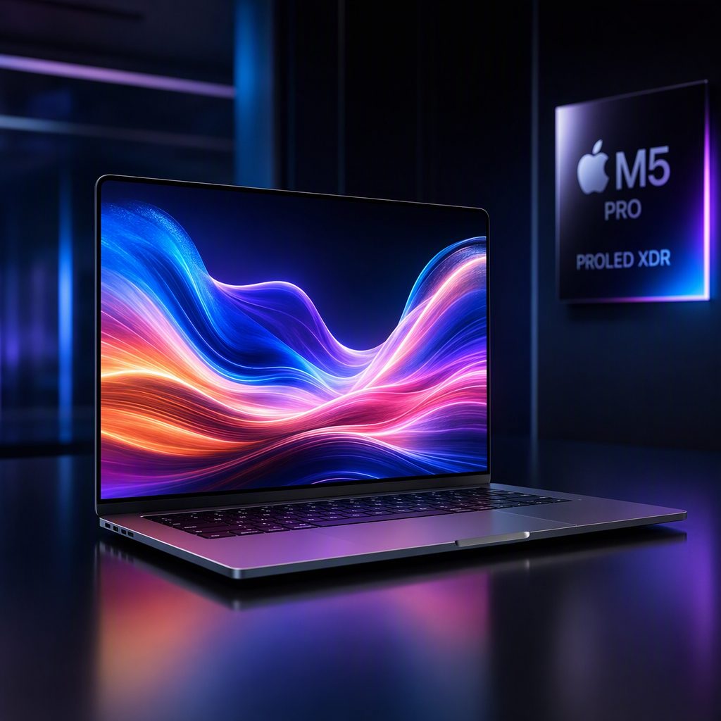 رونمایی از مک‌بوک پرو جدید؛ اولین لپ‌تاپ اپل با نمایشگر لمسی OLED و تراشه M5