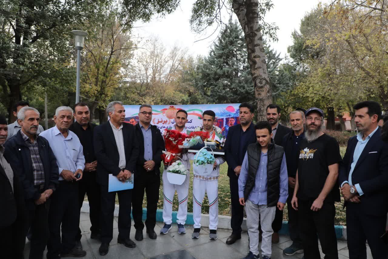 استقبال باشکوه از مدالآوران همدان در بازیهای پاراآسیایی ناگویا ۲۰۲۶