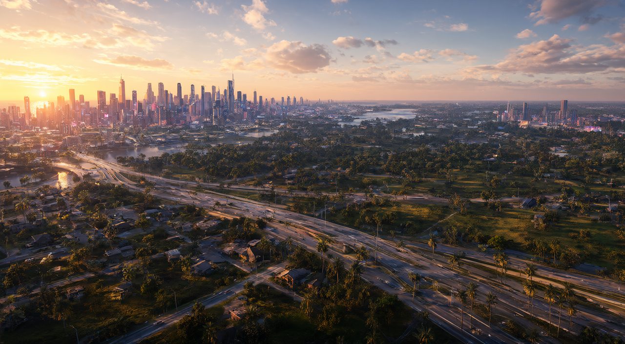 نقشه GTA 6؛ دنیایی ۱۰ برابر بزرگتر با محیطهای داخلی گستردهتر