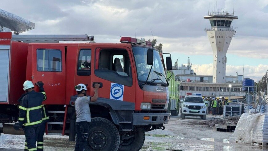 آتش‌سوزی در فرودگاه بین‌المللی دمشق؛ مهار سریع حریق در بخش ساختمانی