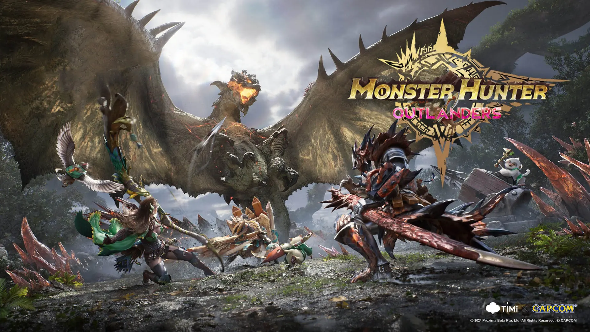معرفی بازی Monster Hunter Outlanders؛ تجربه شکار هیولا در دنیای جهان‌باز موبایل